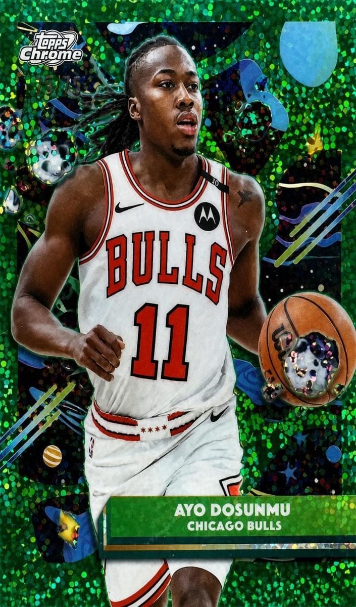 Ayo Dosunmu 2025 topps Topps Cosmic Chrome