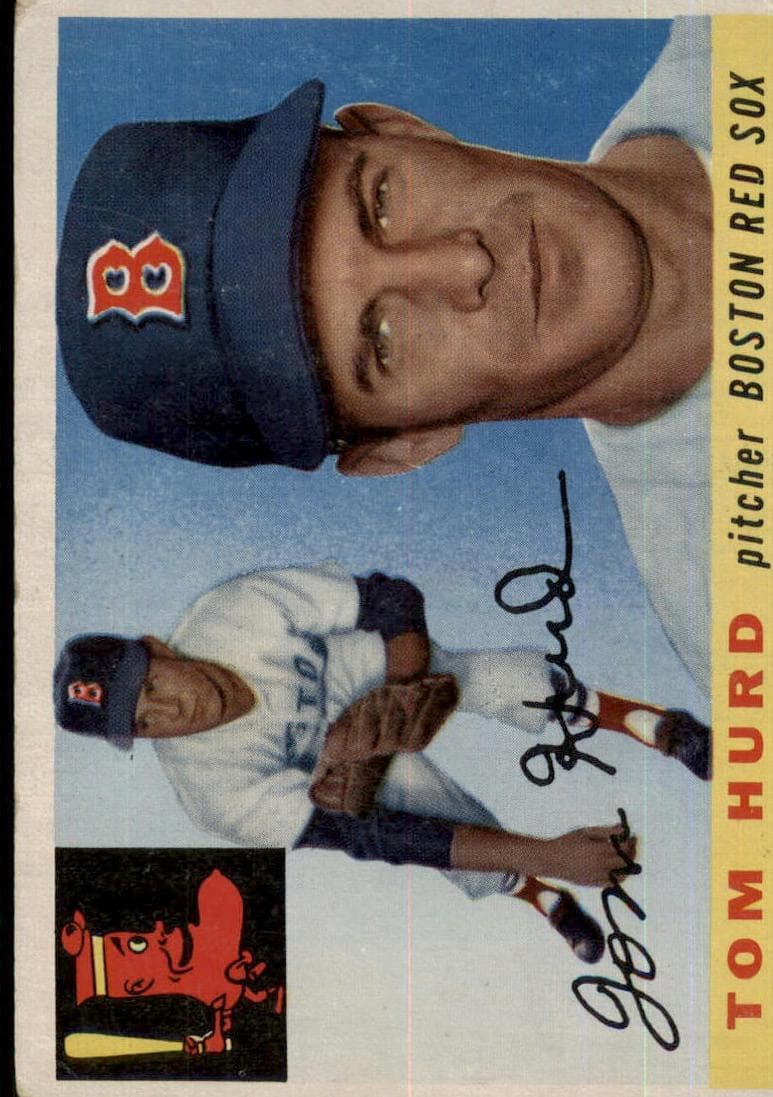 Tom Hurd 1955 topps Topps