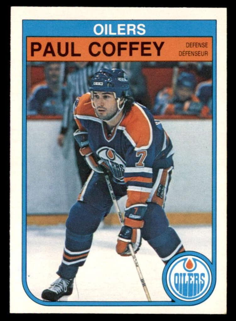 Paul Coffey 1982 topps O-Pee-Chee