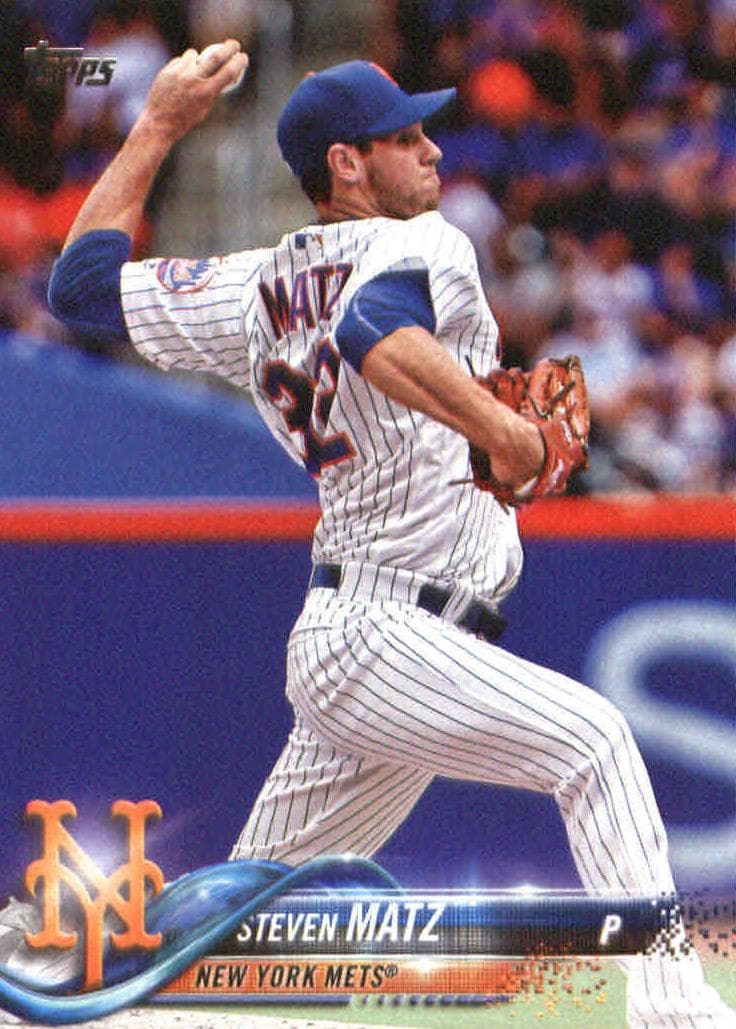Steven Matz 2018 topps Topps Chrome Sapphire Edition