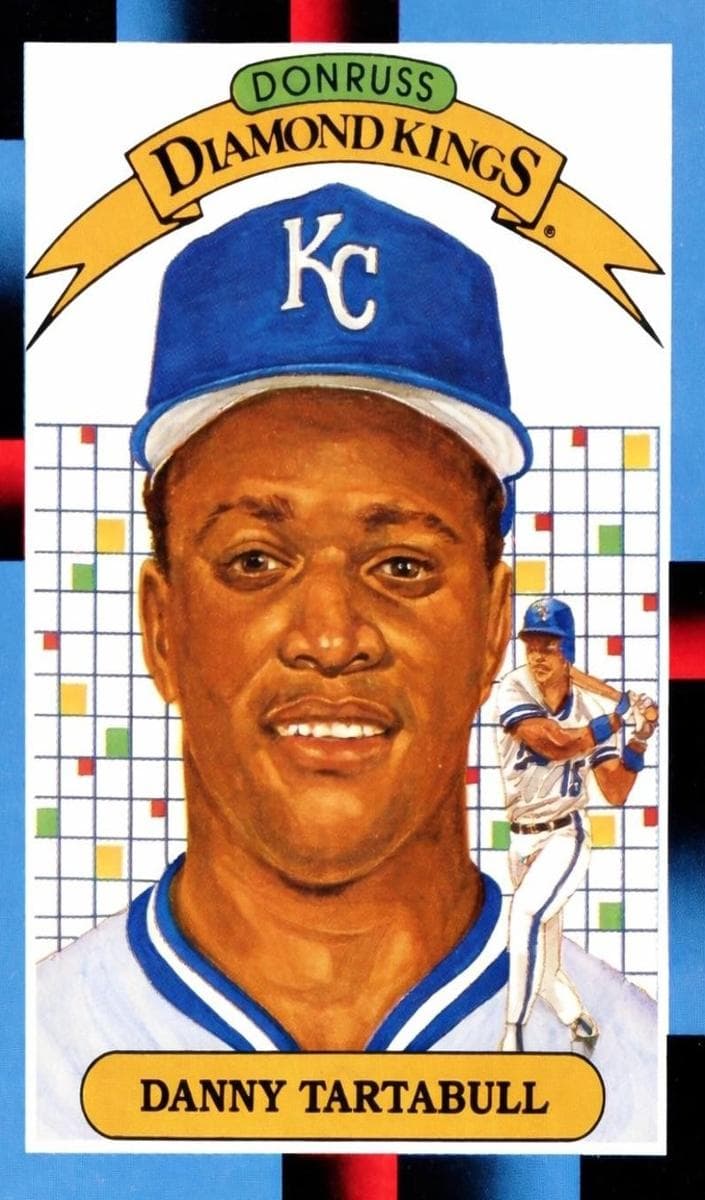 Danny Tartabull 1988 panini Donruss