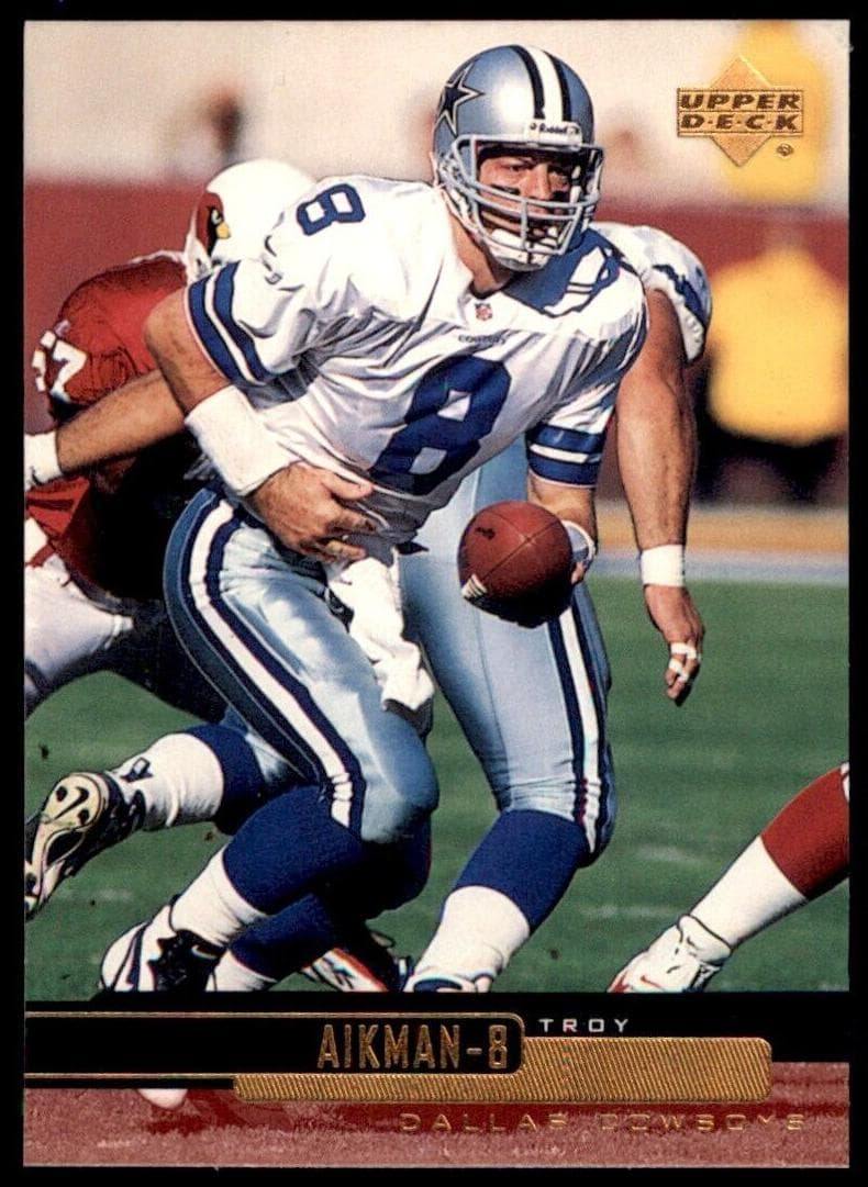Troy Aikman 1999 upper-deck
