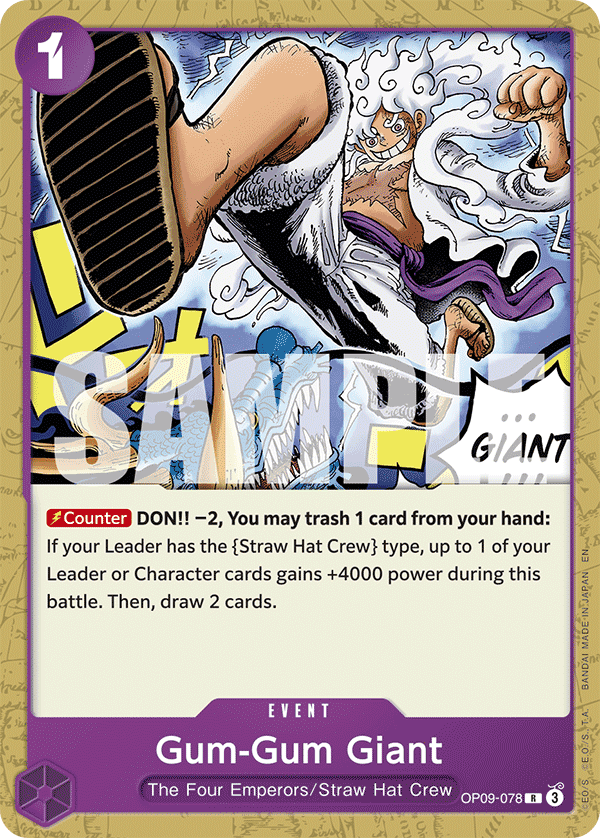 Gum-Gum Giant 2025 One Piece