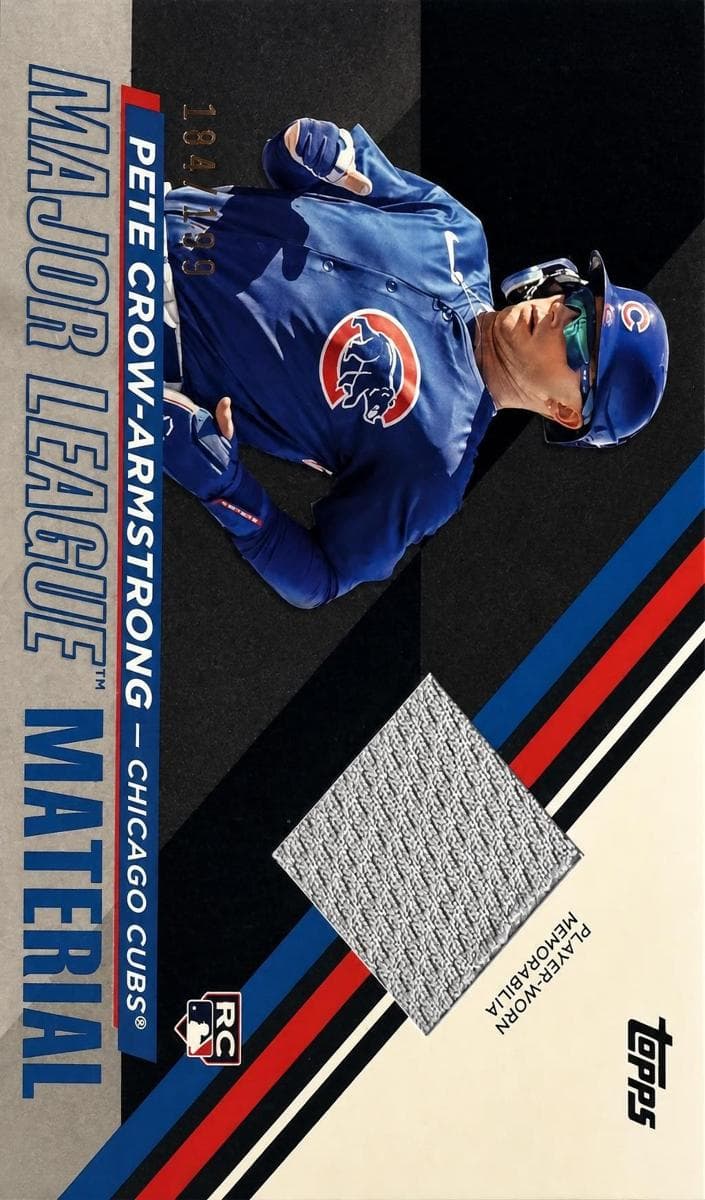 Pete Crow-Armstrong 2024 topps Topps Update