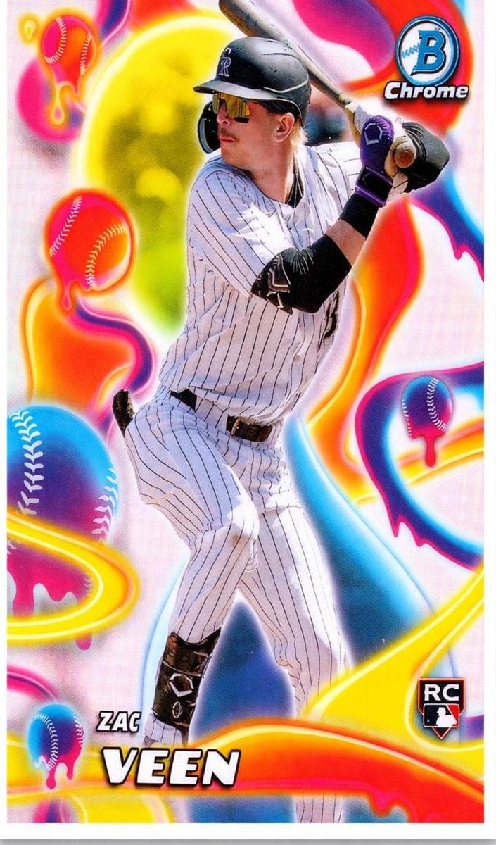 Zac Veen 2025 bowman Bowman Chrome