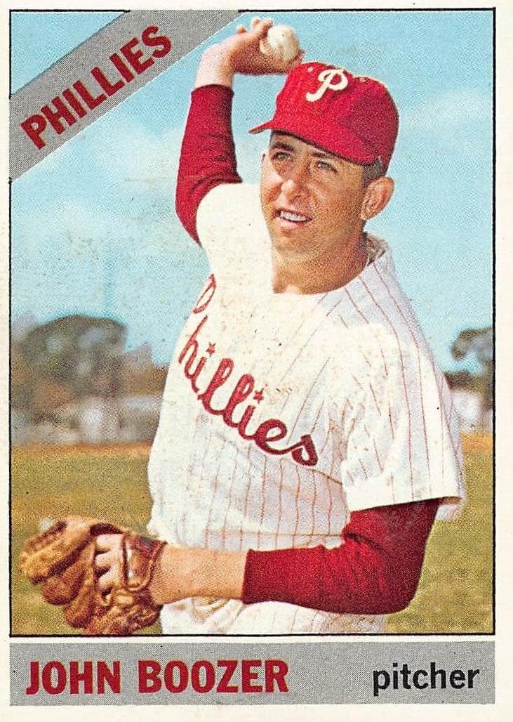 John Boozer 1966 topps Topps Venezuelan