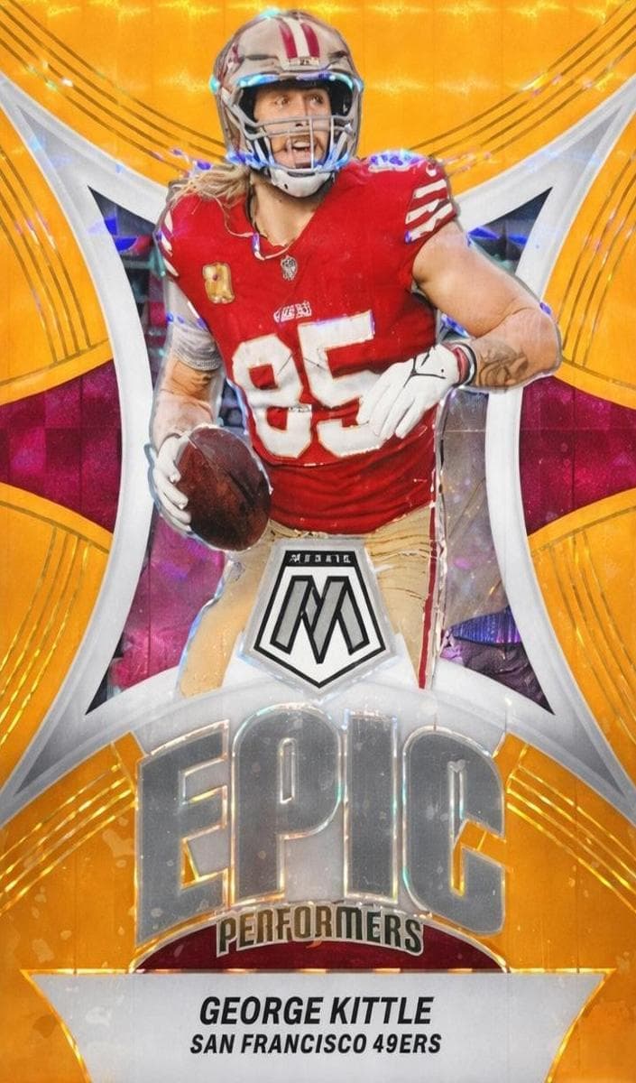 George Kittle 2024 panini Panini Mosaic