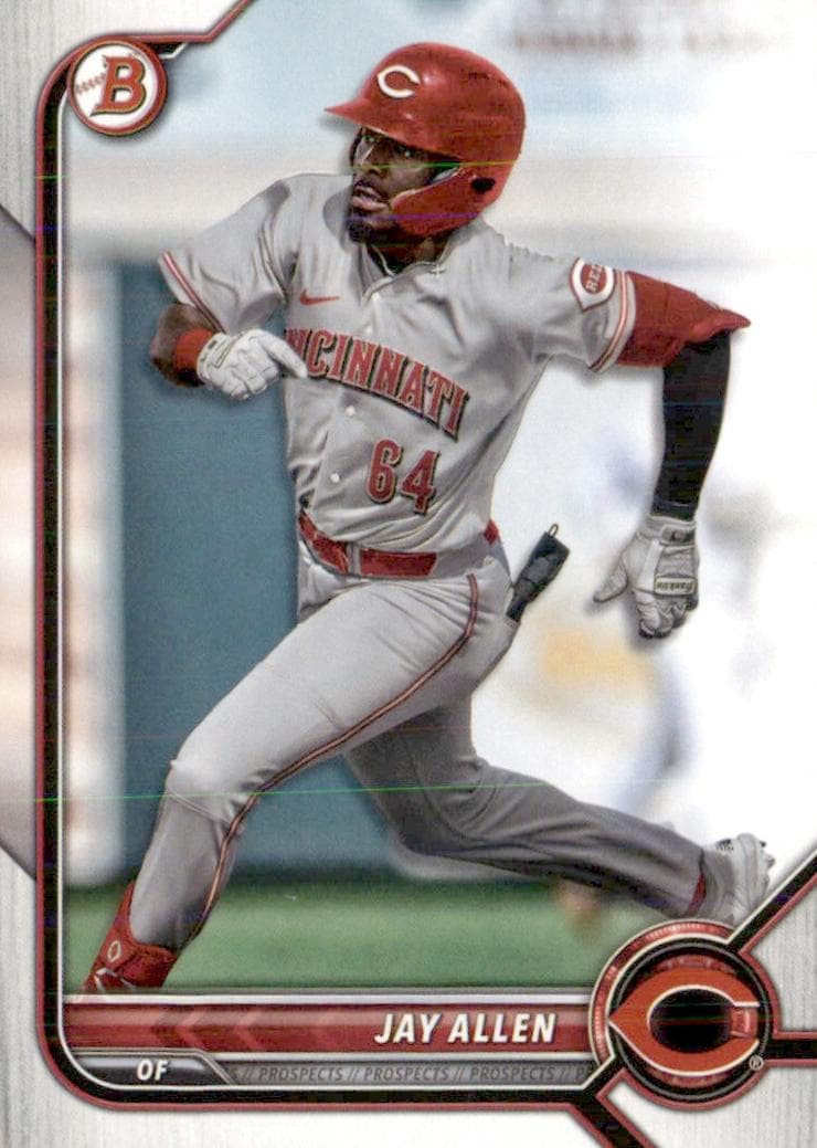 Jay Allen trading card