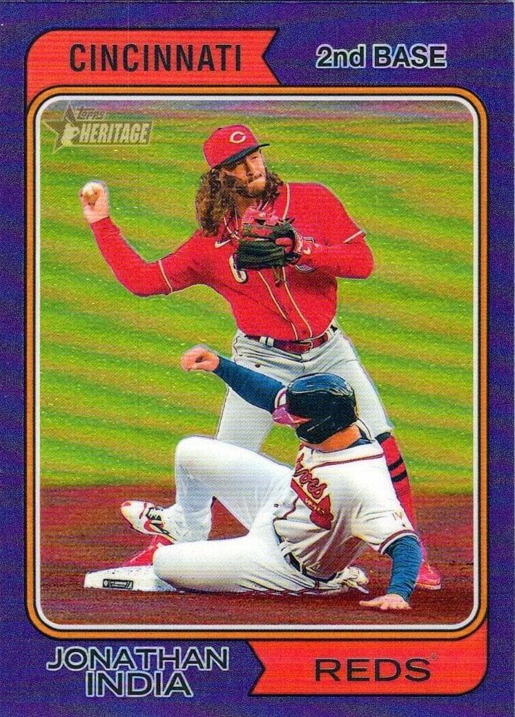 Jonathan India 2023 topps Topps Heritage