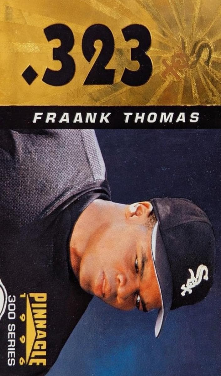 Frank Thomas 1996 unknown Pinnacle