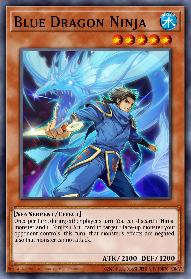 Blue Dragon Ninja 2012 Yu-Gi-Oh! Return of the Duelist