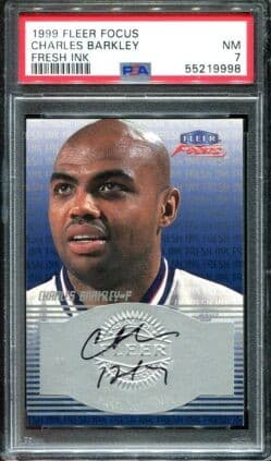Charles Barkley 1999 fleer Focus