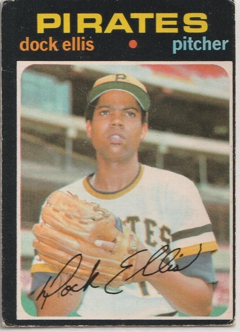 Dock Ellis 1971 topps O-Pee-Chee