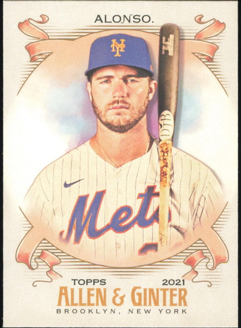 Pete Alonso 2021 topps Topps Allen & Ginter