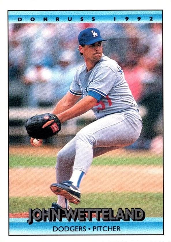 John Wetteland 1992 panini Donruss