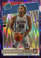Isaiah Stewart 2020 panini Donruss Optic