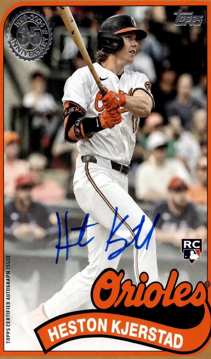 Heston Kjerstad 2024 topps Topps Update