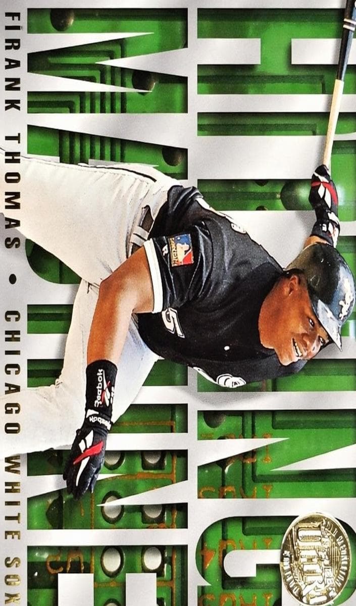 Frank Thomas 1995 leaf Leaf