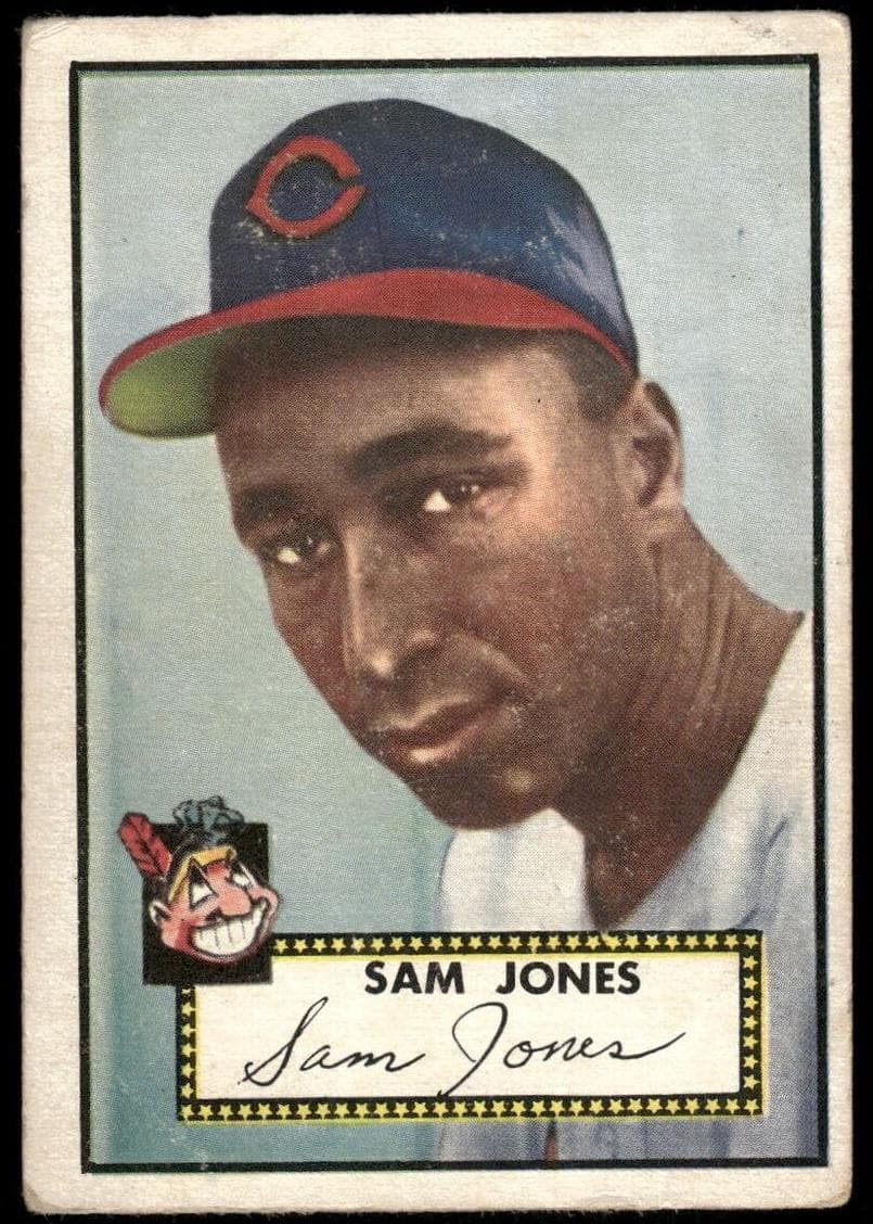 Sam Jones 1952 topps Topps