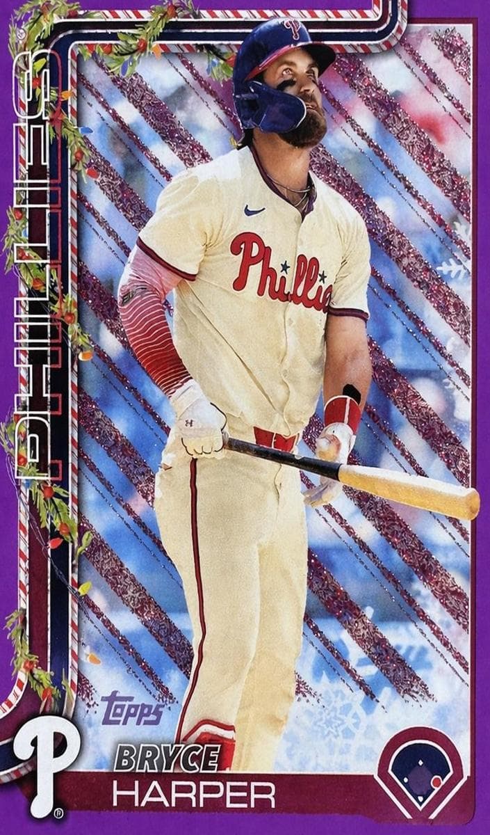 Bryce Harper 2025 topps Topps Holiday