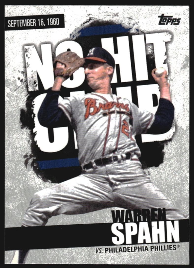 Warren Spahn 2022 topps Topps