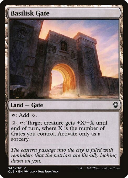 Basilisk Gate 2024 Magic: The Gathering Modern Horizons 3 Commander
