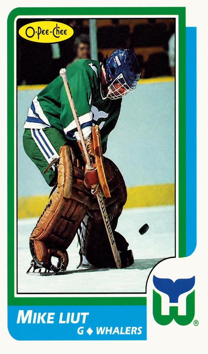 Mike Liut 1986 topps O-Pee-Chee