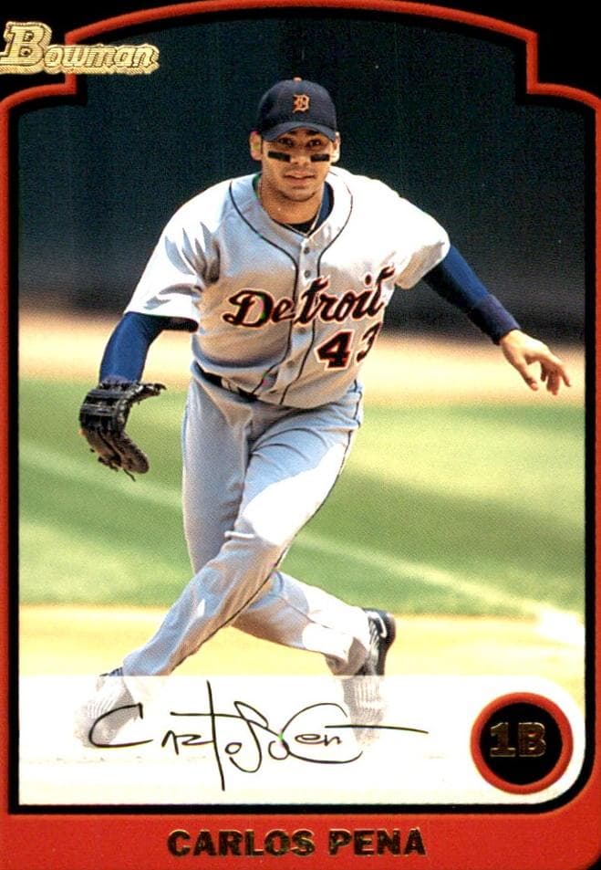 Carlos Pena 2003 bowman Bowman
