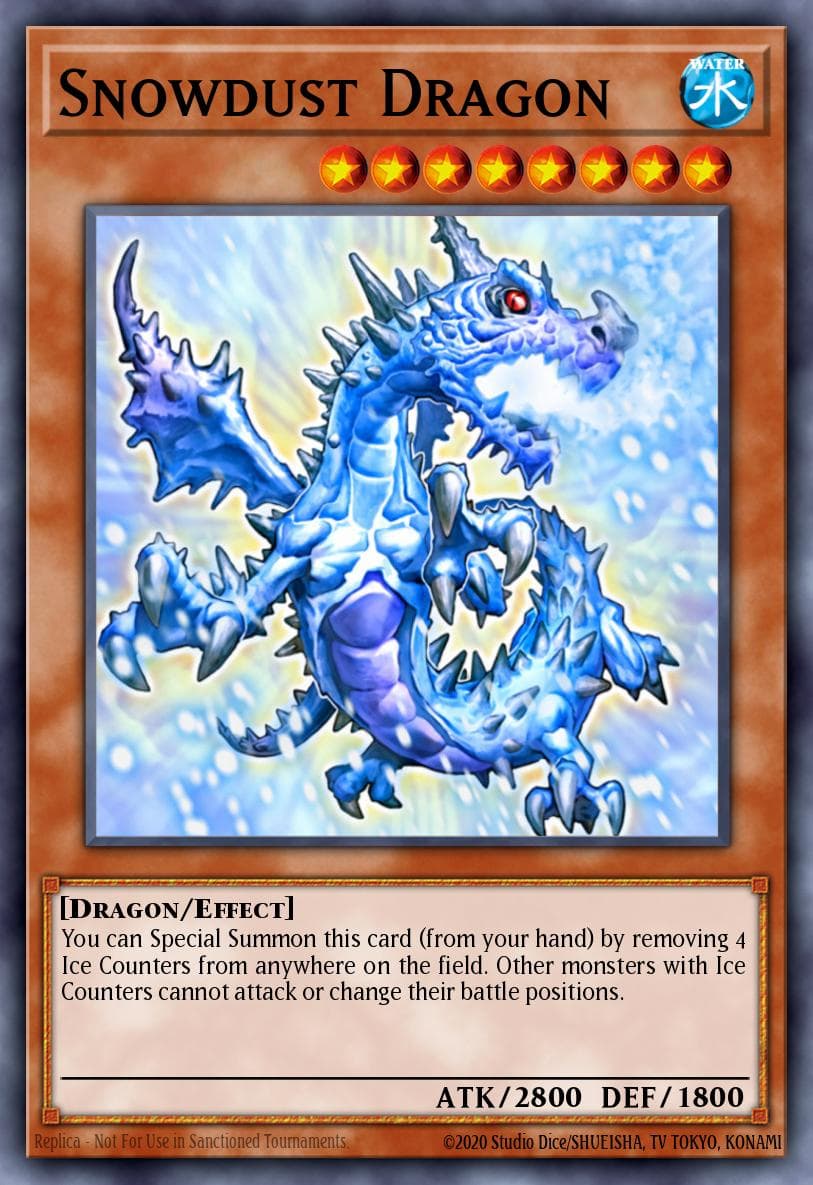 Snowdust Dragon 2012 Yu-Gi-Oh! Abyss Rising