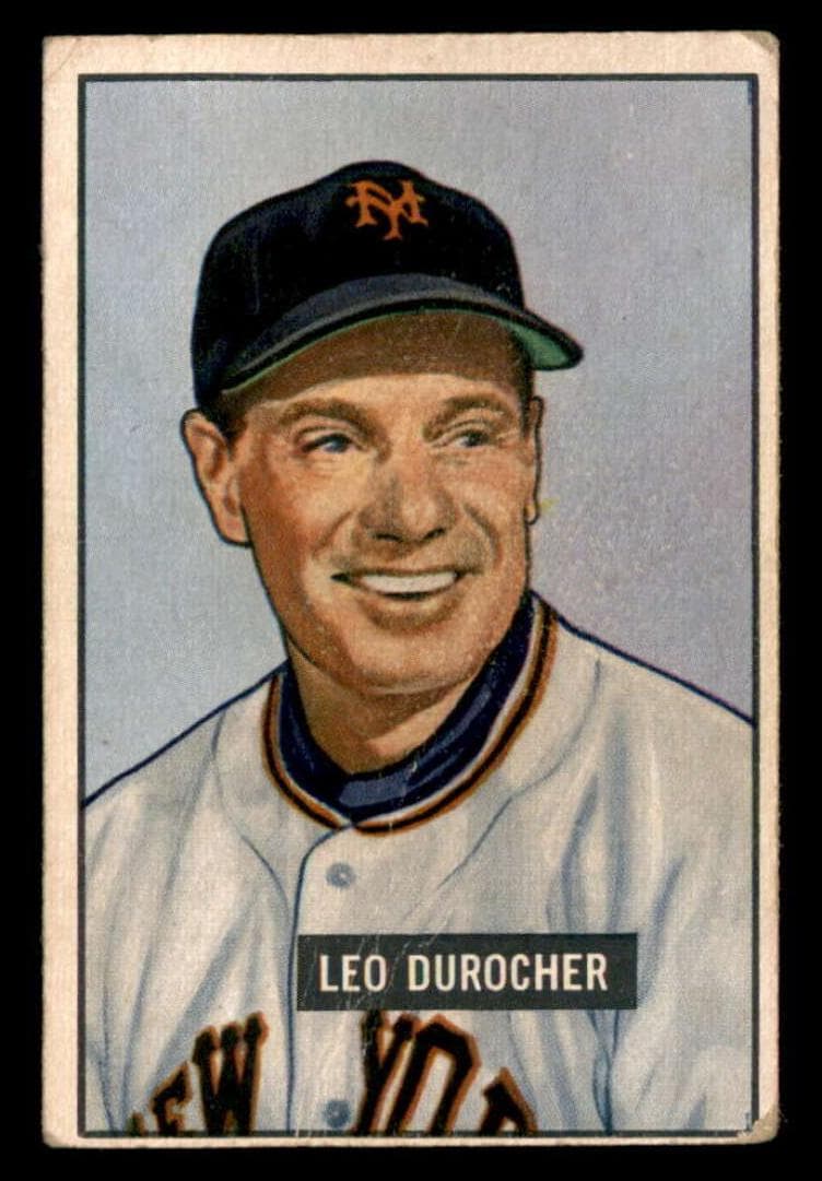Leo Durocher 1951 bowman Bowman