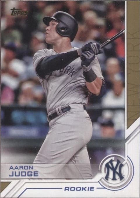 Aaron Judge Salute 2017 Topps