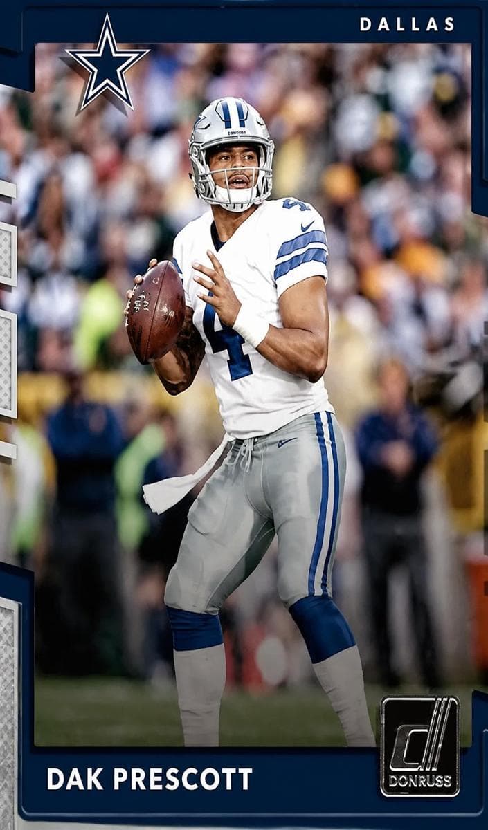 Dak Prescott 2017 panini Donruss