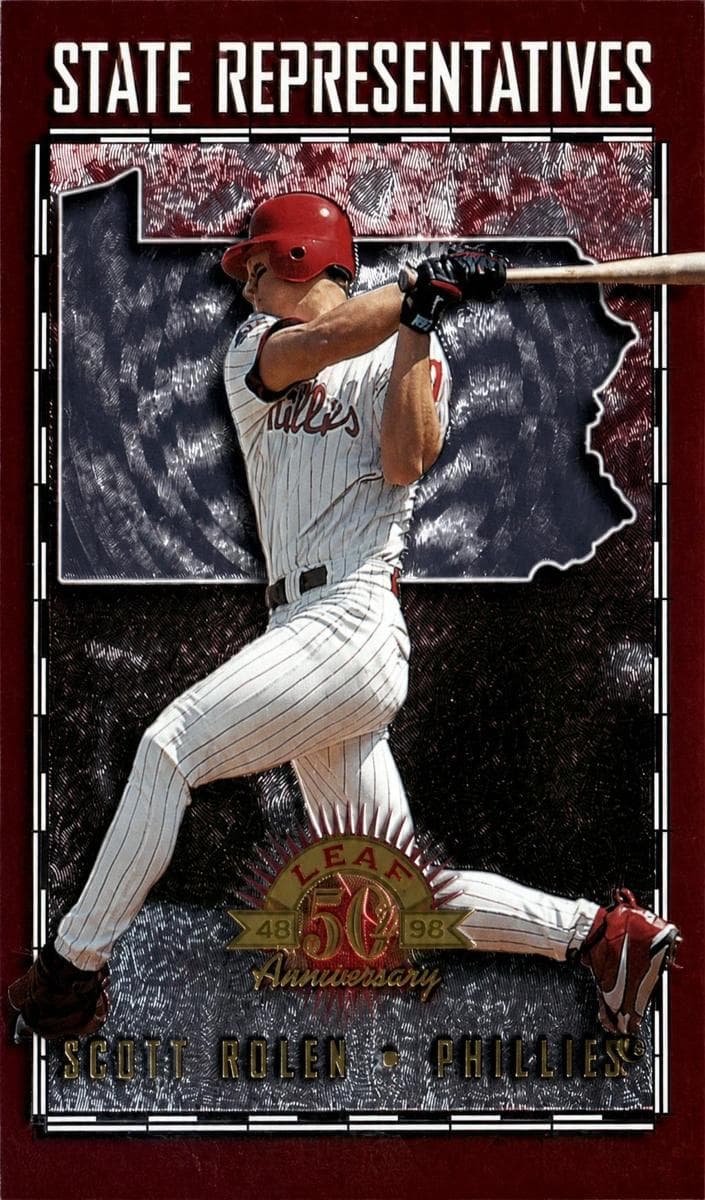 Scott Rolen 1998 leaf Leaf