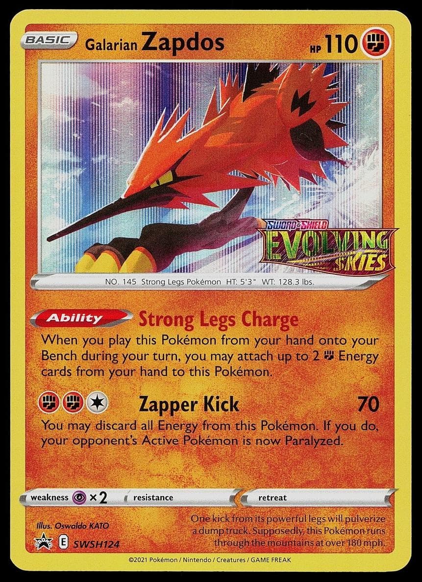Galarian Zapdos #swsh124