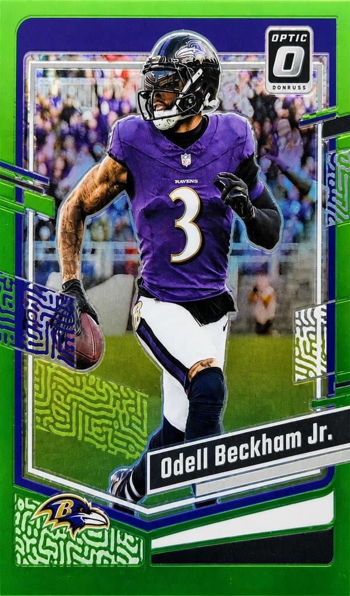 Odell Beckham Jr. 2023 panini Donruss Optic