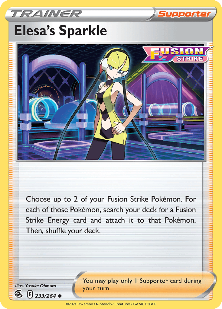 Elesa's Sparkle 2024 Pokemon Chinese CS4bC