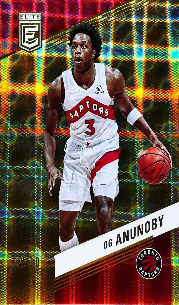 OG Anunoby 2022 panini Donruss Elite