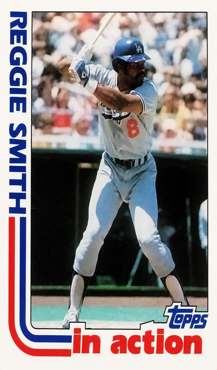 Reggie Smith trading card