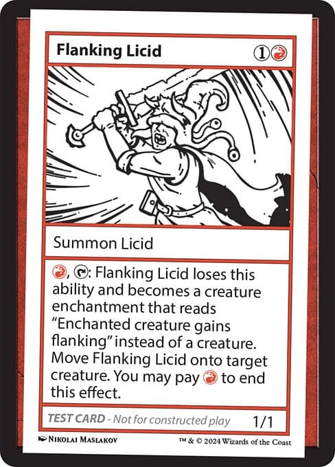 Flanking Licid 2024 Magic: The Gathering Mystery Booster 2