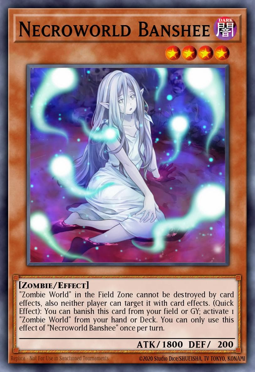 Necroworld Banshee #SR07-EN002