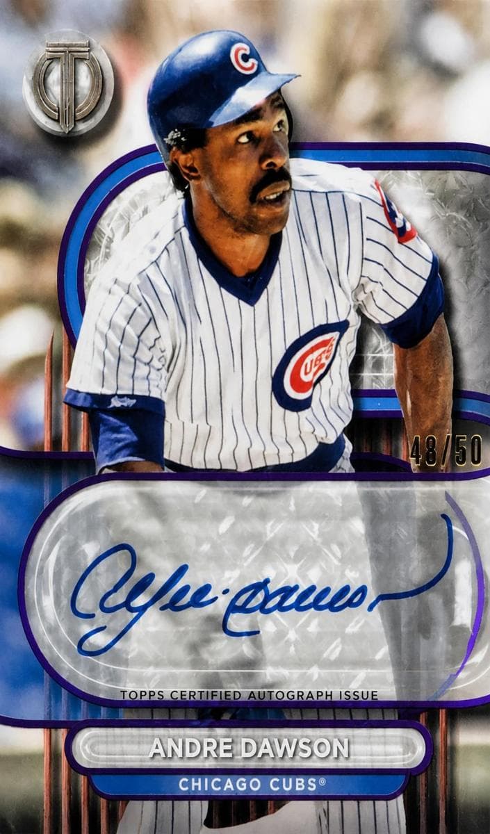 Andre Dawson 2024 topps Topps Tribute