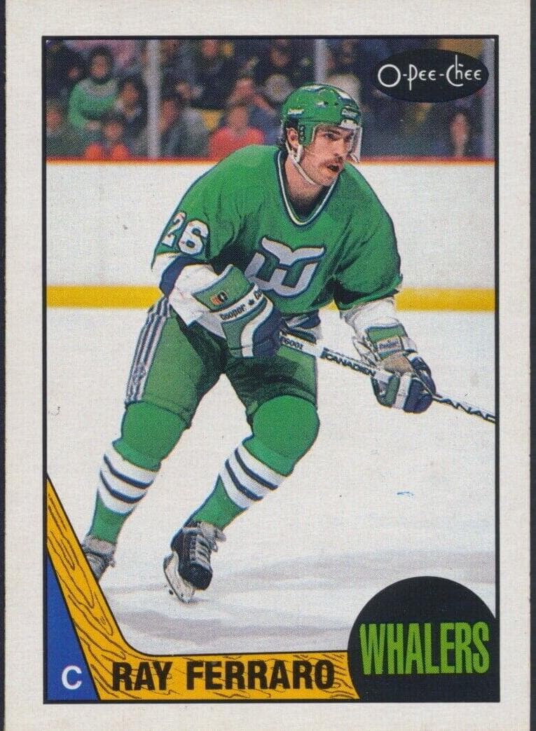 Ray Ferraro 1987 topps O-Pee-Chee