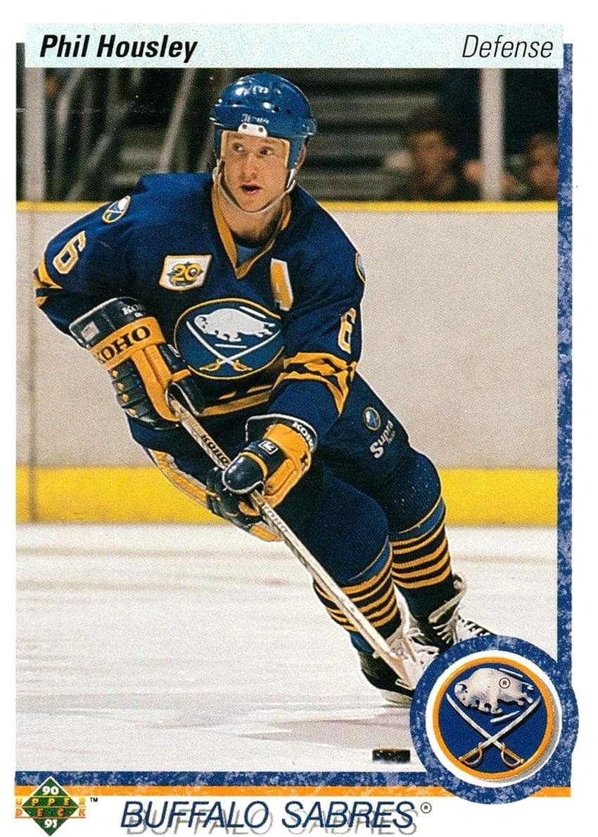 Phil Housley 1990 upper-deck Upper Deck