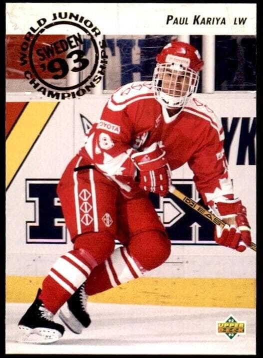 Paul Kariya 1992 upper-deck