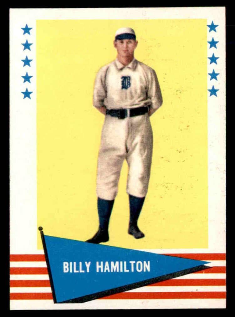 Billy Hamilton 1961 fleer Fleer Baseball Greats
