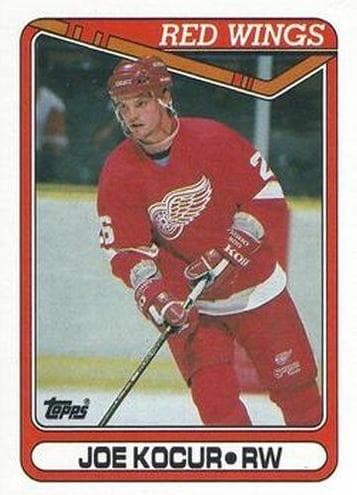 Joe Kocur 1990 topps Topps