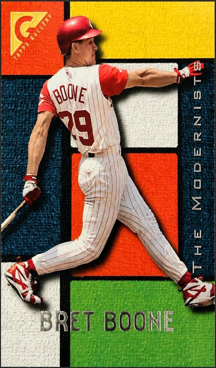 Bret Boone 1996 topps Topps Gallery