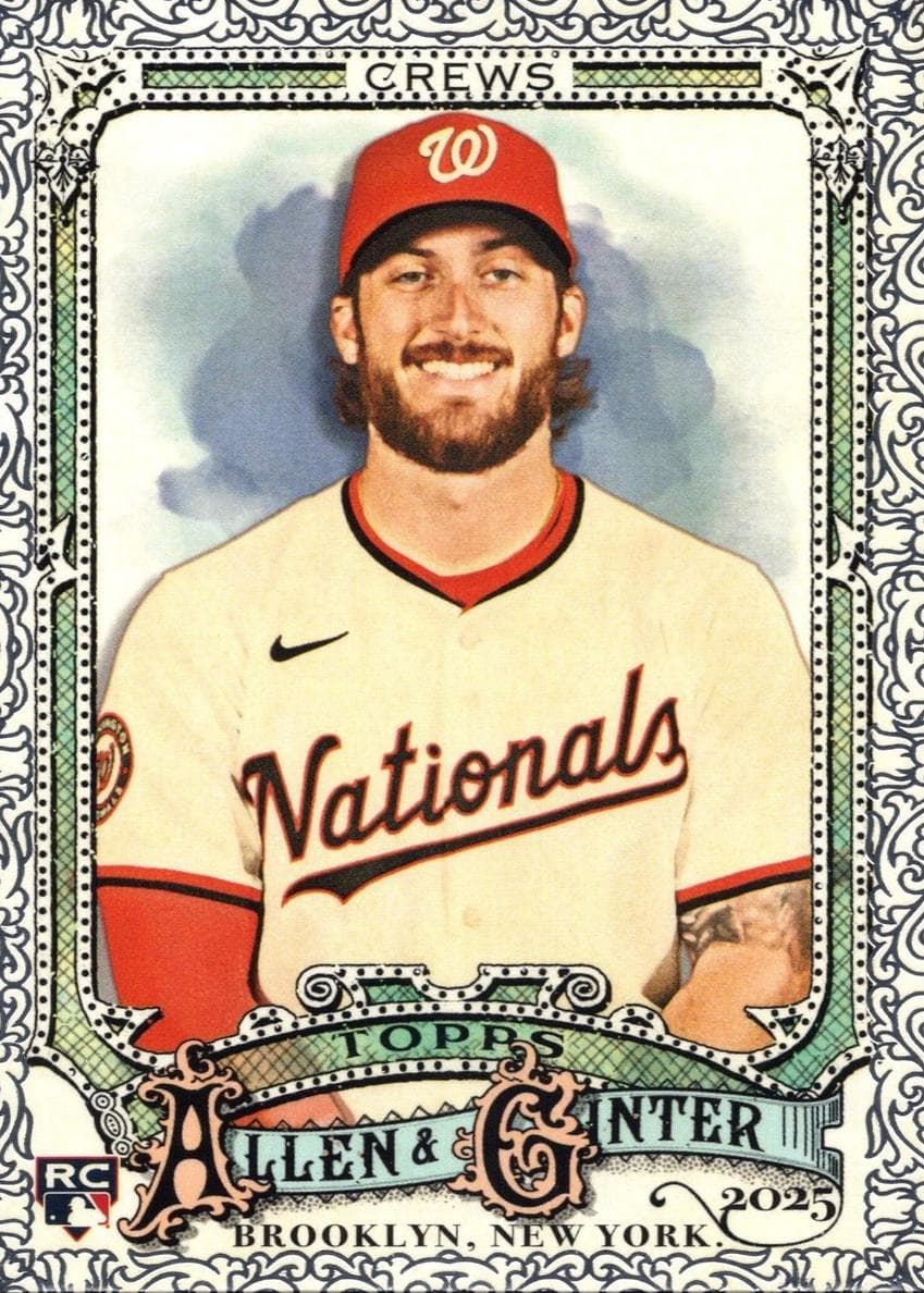Dylan Crews 2025 topps Topps Allen & Ginter X