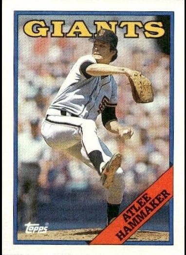 Atlee Hammaker 1988 topps