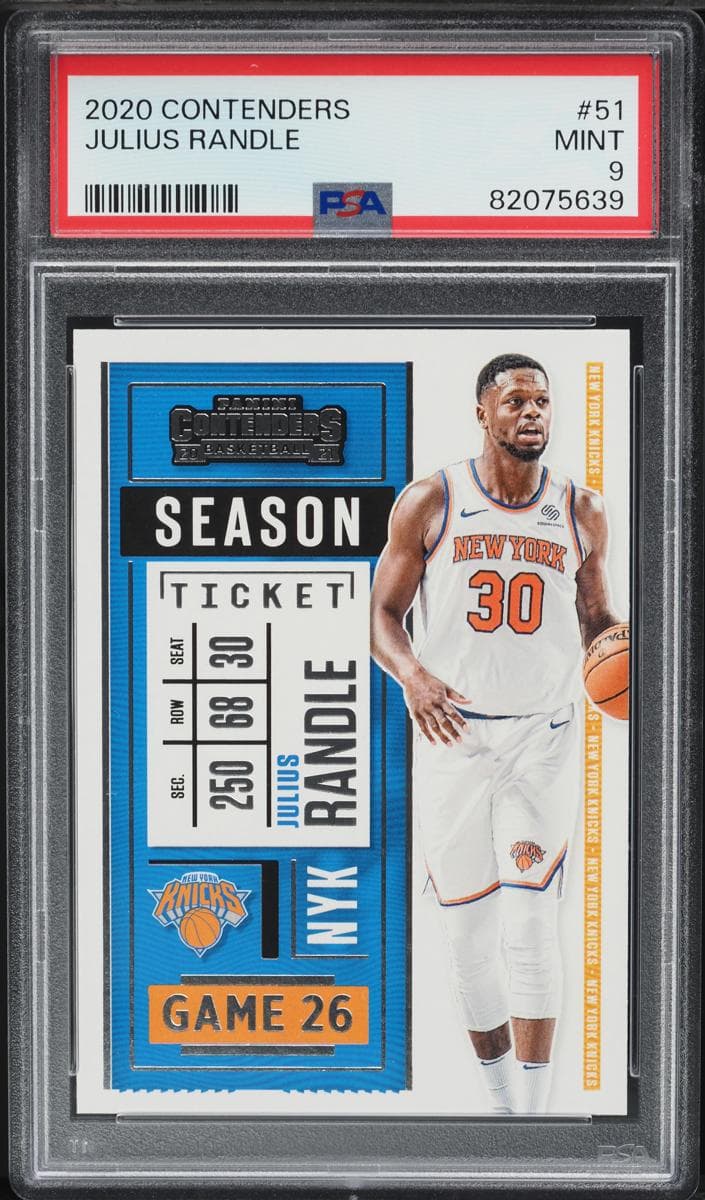 Julius Randle 2020 panini Panini Contenders
